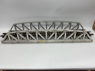 Lot 386 - A G Scale Aluminium "Pony Arched" Truss Girder...