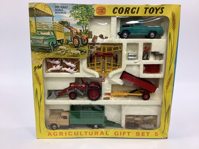 Lot 917 - Corgi Toys Gift Set Agricultural No 5, all...