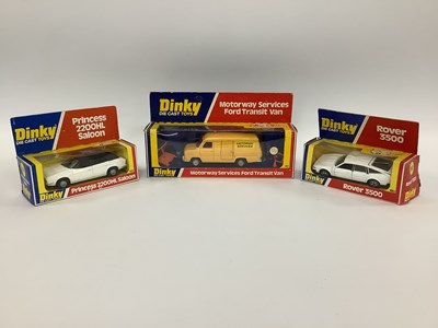 Lot 744 - Three 1980s Dinky Toys, No 417 Motworway...