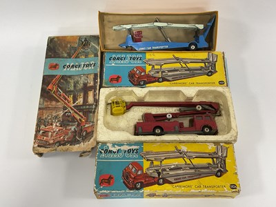 Lot 632 - Corgi Major No 1101 Carrimore Car Transporter,...