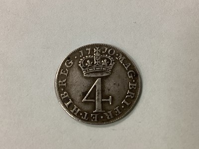 Lot 52 - 1710 Queen Anne Maundy Silver Four Pence.