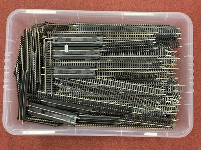 Lot 372 - A large quantity of 00 gauge nickel-silver...