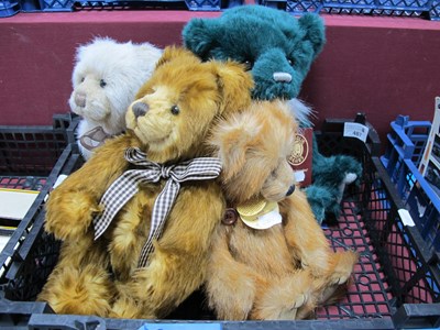 Lot 487 - Four Charlie Bears 'Teddy Bears' to include...