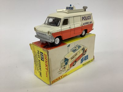 Lot 909 - Dinky Toys No 287 Police Accident Transit Van,...