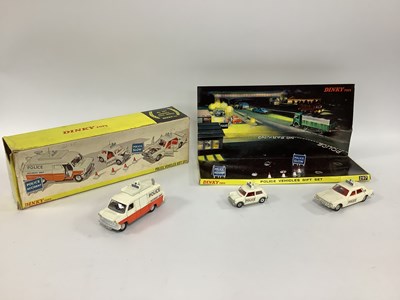 Lot 942 - Dinky Toys Gift Set No 297 Police Vehicles,...