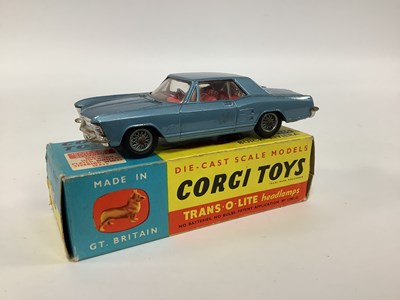 Lot 931 - Original Corgi Toys No 245 Buick Riviera,...