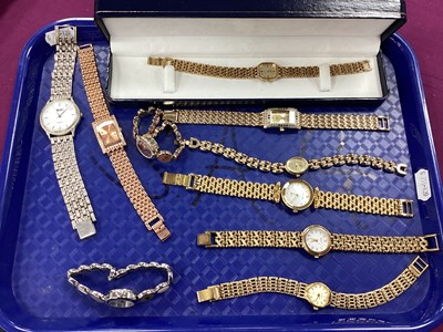 Lot 250 - A Collection of Assorted Ladies Wristwatches,...