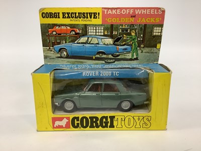 Lot 921 - Corgi Toys No 275 Rover 2000 TC Golden Jacks,...