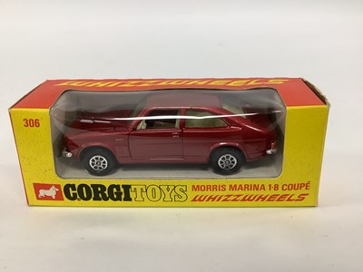 Lot 924 - Corgi Toys No 306 Morris Marina 1.8 Coupe,...
