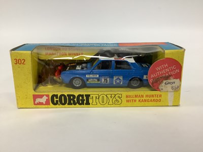 Lot 920 - Original Corgi Toys No. 302 Hillman Hunter...