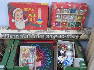 Lot 1194 - Noma 1960's 'Bubble Lites' Christmas Baubles...