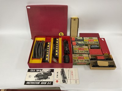 Lot 782 - A 3 Rail Trix Twin Set, comprising a 4-6-2...