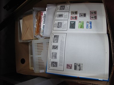 Lot 1034 - Stamps; A Box containing an accumulation of...