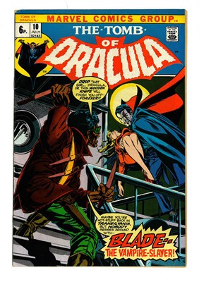 Lot 325 - The Tomb Of Dracula #10, by Marvel Comics. U.K....
