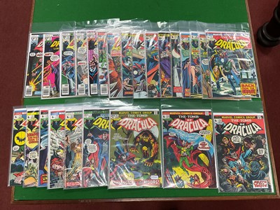 Lot 310 - Twenty Five The Tomb Of Dracula Comics by...