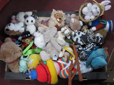 Lot 1129 - Soft Toys to include Jellycat, John Lewis and...