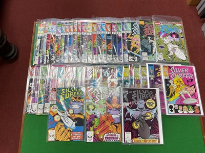 Lot 308 - Forty six Marvel The Silver Surfer (Vol 3)...