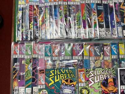 Lot 308 - Forty six Marvel The Silver Surfer (Vol 3)...