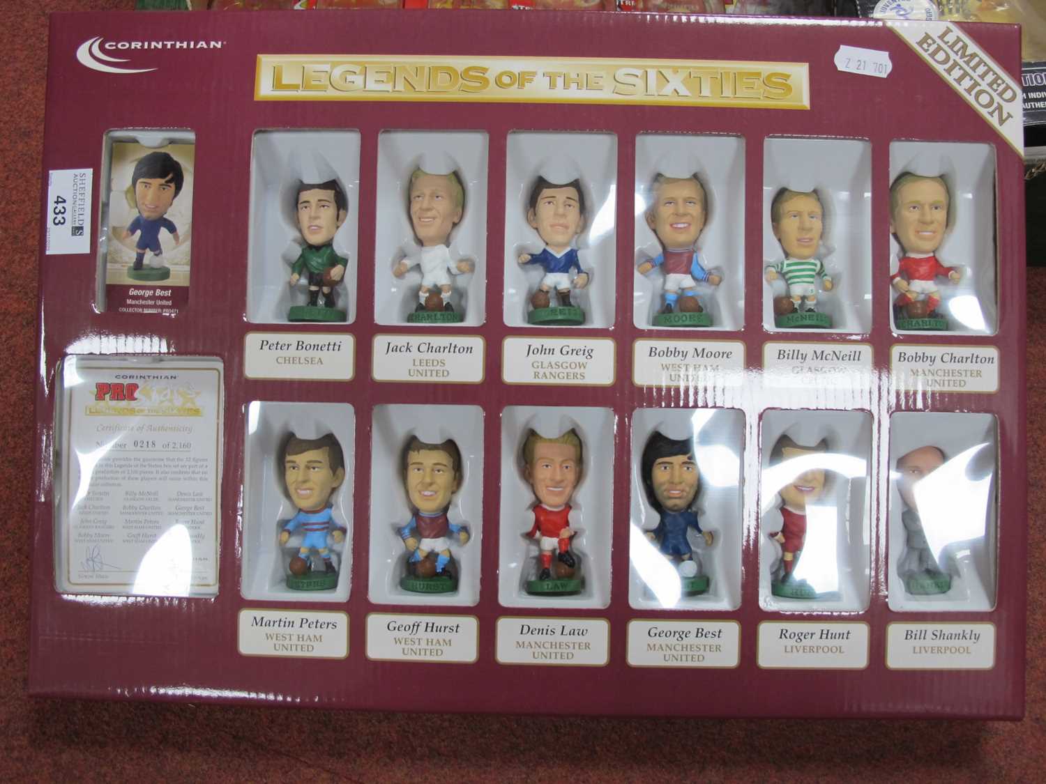 CORINTHIAN LEGENDS OF THE SIXTIES 12体セット CORINTHIAN LEGENDS OF THE SIXTIES 12体セット