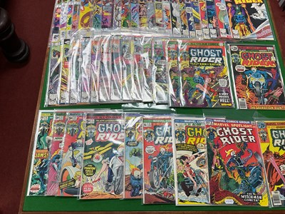 Lot 303 - Forty Five Ghost Rider themed comics by Marvel....