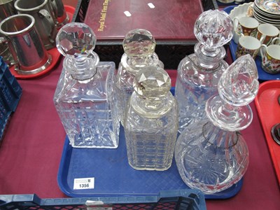 Lot 1356 - Stuart Glass decanter with Madeira label...