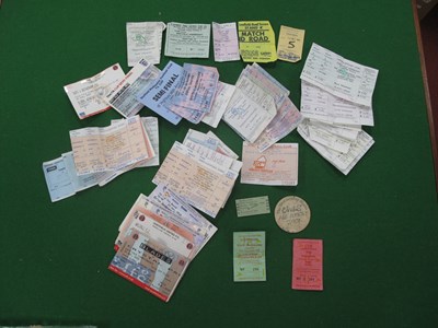 Lot 552 - Sheffield Wednesday Tickets, mainly 1980s,...
