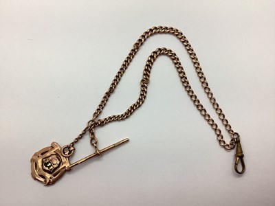 Lot 111 - A Rose Coloured 'Billiards' Medallion Pendant,...