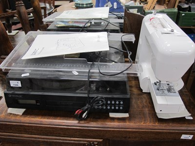 Lot 1566 - NeoStar Record player with a small collection...