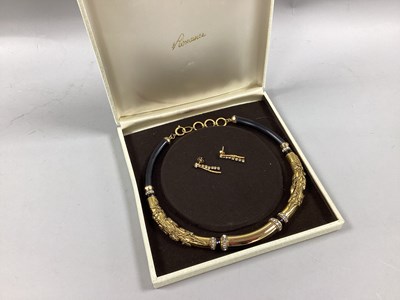Lot 179 - A Stylish Vintage Collarette Necklace, gilt...