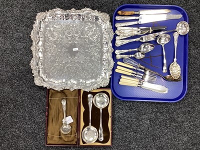 Lot 187 - A Georgian Hallmarked Silver Kings Pattern...