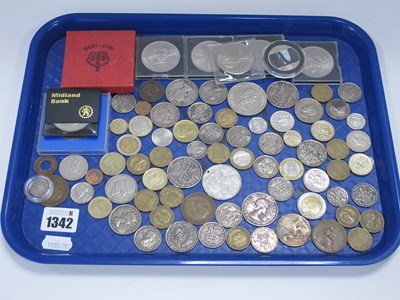 Lot 1342 - Coinage 1890 Silver Threepence, other British...