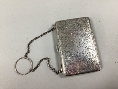 Lot 33 - An Early XX Century Hallmarked Silver Aide...