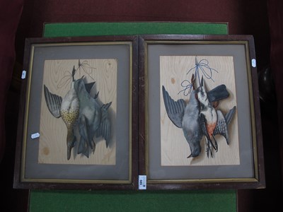 Lot 685 - Pair of Dead Game Embossed Prints, circa early...