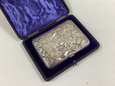Lot 12 - A Highly Decorative Victorian Hallmarked...