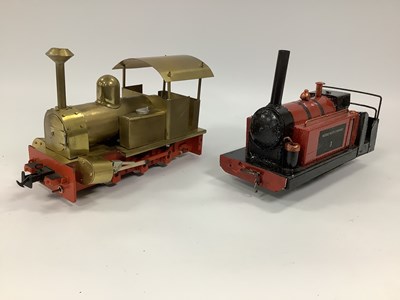 Lot 522 - Two Gauge One/10mm Scratch Built Tank Steam...