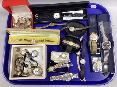 Lot 251 - A Collection of Ladies and Gent's Wristwatches,...