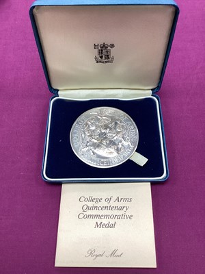 Lot 178 - 1984 Royal Mint Sterling Silver Medal,...