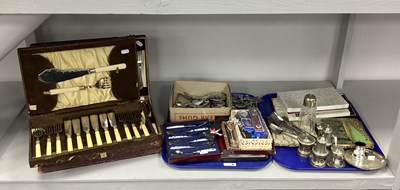 Lot 195 - A Mixed Lot of Assorted Plated and Other...