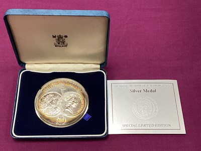 Lot 163 - 1986 Royal Mint Sterling Silver Commemorative...