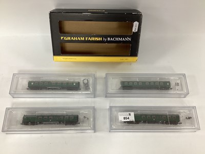 Lot 854 - A Graham Farish 'N' Gauge/2mm Ref No 372-676...