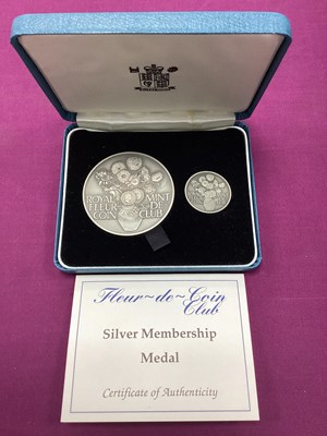 Lot 172 - Royal Mint Fleur-De-Coin Club Silver...