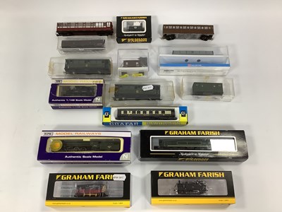 Lot 498 - Five 'N' Gauge/2mm Boxed/Cased Locomotives, to...