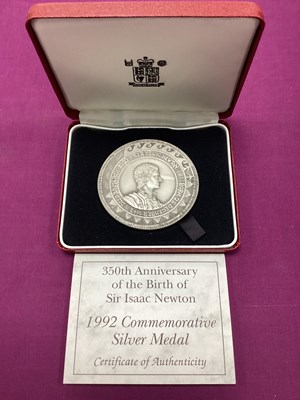 Lot 174 - 1992 Royal Mint Toned Silver Commemorative...