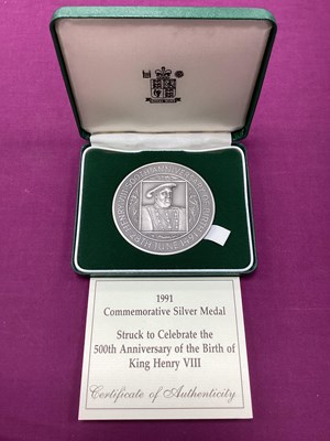 Lot 165 - 1991 Royal Mint Toned Silver Commemorative...
