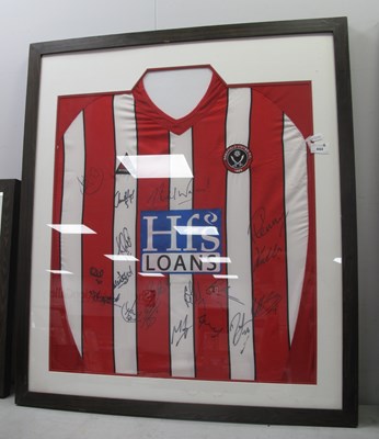 Lot 444 - Sheffield United Le Coq Sportif Home Shirt,...