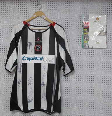 Lot 407 - Keith Gillespie, Sheffield United Match Shirt,...
