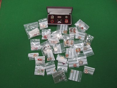 Lot 565 - Sheffield United Lapel Badges, including boxed...