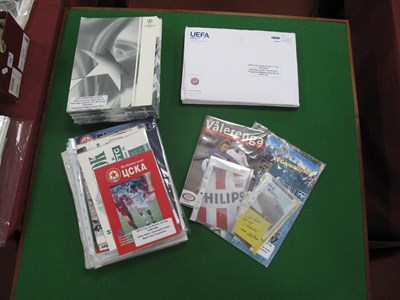 Lot 443 - Newcastle United in Europe Programmes 1996-7...