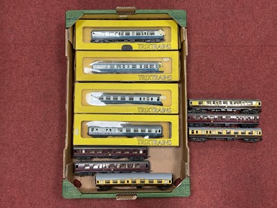 Lot 428 - A collection of Trix 3.8mm "00" gauge stock: a...