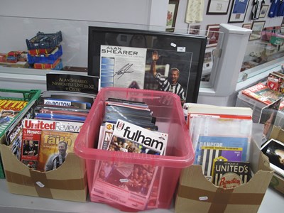 Lot 599 - Newcastle United Programmes 2004-5 to 2006-7,...